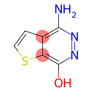 4-aminothieno[2,3-d]pyridazin-7-ol