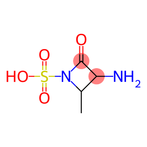 3-Amino-4-methyl-2-oxo-1-azacyclobutanesulfonic acid