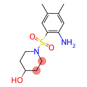 1-[(2-amino-4,5-dimethylbenzene)sulfonyl]piperidin-4-ol