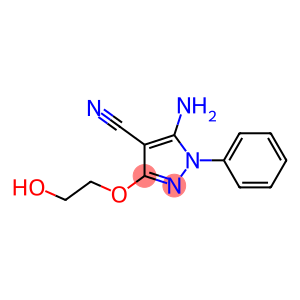 5-AMINO-3-(2-HYDROXYETHOXY)-1-PHENYL-1H-PYRAZOLE-4-CARBONITRILE