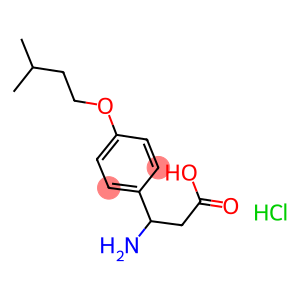 3-AMINO-3-[4-(3-METHYL-BUTOXY)-PHENYL]-PROPIONIC ACID HYDROCHLORIDE