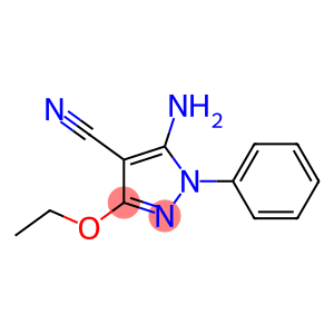 5-AMINO-3-ETHOXY-1-PHENYL-1H-PYRAZOLE-4-CARBONITRILE