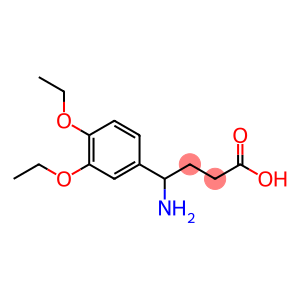 4-amino-4-(3,4-diethoxyphenyl)butanoic acid
