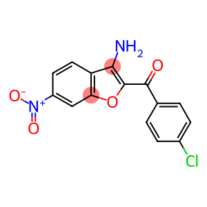 3-AMINO-2-(4-CHLOROBENZOYL)-6-NITROBENZOFURAN