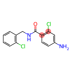 4-amino-2-chloro-N-[(2-chlorophenyl)methyl]benzamide