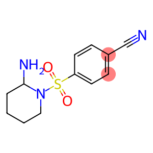 4-[(2-aminopiperidine-1-)sulfonyl]benzonitrile