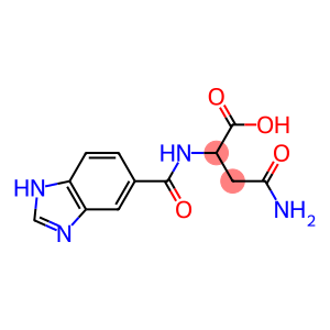 4-amino-2-[(1H-benzimidazol-5-ylcarbonyl)amino]-4-oxobutanoic acid