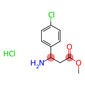 3-AMINO-3-(4-CHLORO-PHENYL)-PROPIONIC ACID METHYL ESTER HYDROCHLORIDE