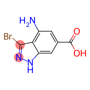 4-AMINO-3-BROMOINDAZOLE-6-CARBOXYLIC ACID