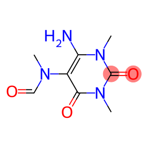 6-AMINO-5-(N-FORMYLMETHYLAMINO)-1,3-DIMETHYLURACIL