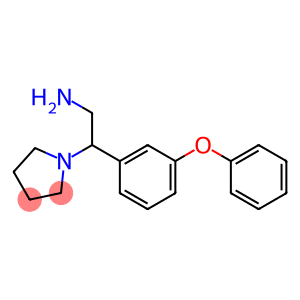 1-[2-Amino-1-(3-phenoxy-phenyl)-ethyl]-pyrrolidine