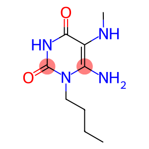 6-AMINO-1-BUTYL-5-METHYLAMINO-1H-PYRIMIDINE-2,4-DIONE