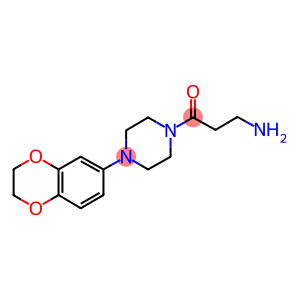 3-AMINO-1-[4-(2,3-DIHYDRO-BENZO[1,4]DIOXIN-6-YL)-PIPERAZIN-1-YL]-PROPAN-1-ONE