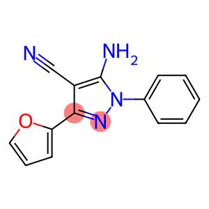 5-amino-3-furan-2-yl-1-phenyl-1H-pyrazole-4-carbonitrile