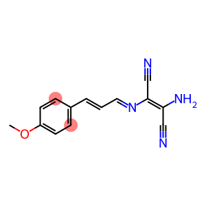 2-AMINO-1-(1-AZA-4-(4-METHOXYPHENYL)BUTA-1,3-DIENYL)ETHENE-1,2-DICARBONITRILE