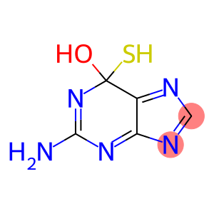 2-AMINO-6-MERCAPTOHYPOXANTHINE