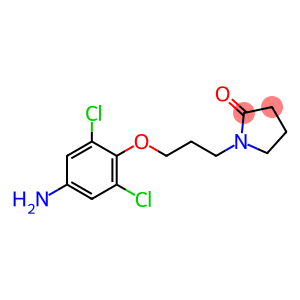 1-(3-(4-AMINO-2,6-DICHLOROPHENOXY)PROPYL)PYRROLIDIN-2-ONE