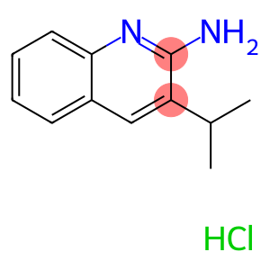 2-AMINO-3-ISOPROPYLQUINOLINE HYDROCHLORIDE