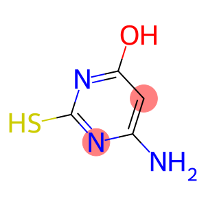 2-巯基-4-羟基-6-氨基嘧啶