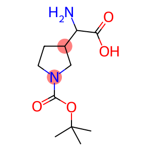 3-(AMINO-CARBOXY-METHYL)-PYRROLIDINE-1-CARBOXYLIC ACID TERT-BUTYL ESTER