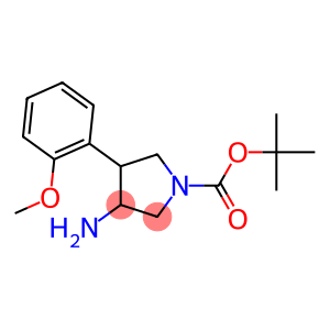 3-AMINO-4-(2-METHOXYPHENYL)-1-BOC-PYRROLIDINE