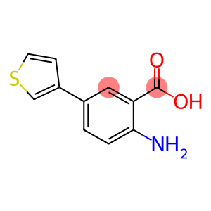 2-AMINO-5-(3-THIENYL)BENZOIC ACID