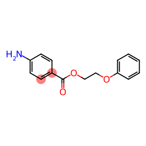 4-AMINOBENZOIC ACID 2-PHENOXYETHYL ESTER