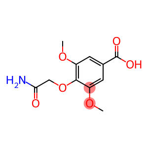 4-(2-AMINO-2-OXOETHOXY)-3,5-DIMETHOXYBENZOIC ACID