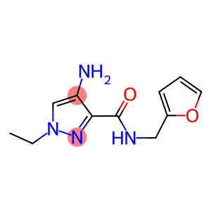 4-AMINO-1-ETHYL-1H-PYRAZOLE-3-CARBOXYLIC ACID (FURAN-2-YLMETHYL)-AMIDE