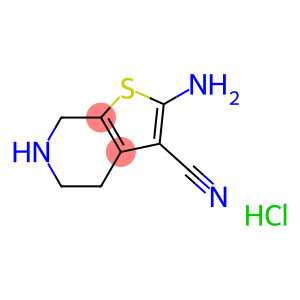 2-AMINO-4,5,6,7-TETRAHYDROTHIENO[2,3-C]PYRIDINE-3-CARBONITRILE HYDROCHLORIDE