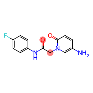 2-(5-amino-2-oxo-1,2-dihydropyridin-1-yl)-N-(4-fluorophenyl)acetamide