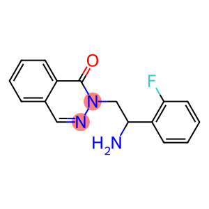 2-[2-amino-2-(2-fluorophenyl)ethyl]phthalazin-1(2H)-one