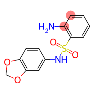 2-amino-N-(2H-1,3-benzodioxol-5-yl)benzene-1-sulfonamide