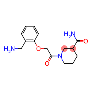 1-{[2-(aminomethyl)phenoxy]acetyl}piperidine-3-carboxamide