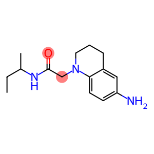 2-(6-amino-1,2,3,4-tetrahydroquinolin-1-yl)-N-(butan-2-yl)acetamide