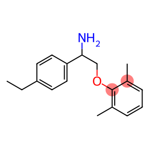 2-[2-amino-2-(4-ethylphenyl)ethoxy]-1,3-dimethylbenzene