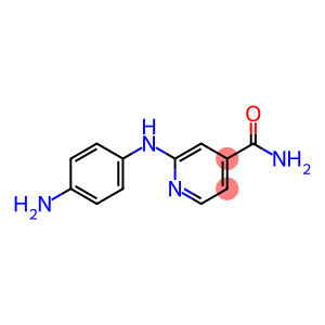 2-[(4-aminophenyl)amino]isonicotinamide