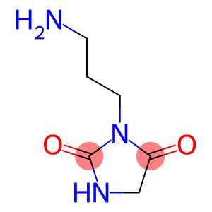 3-(3-aminopropyl)imidazolidine-2,4-dione