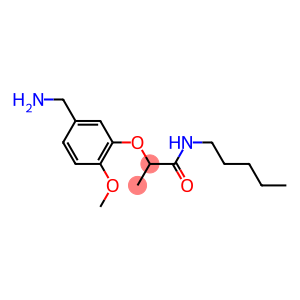 2-[5-(aminomethyl)-2-methoxyphenoxy]-N-pentylpropanamide