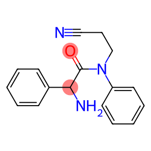 2-amino-N-(2-cyanoethyl)-N,2-diphenylacetamide