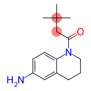 1-(6-amino-1,2,3,4-tetrahydroquinolin-1-yl)-3,3-dimethylbutan-1-one