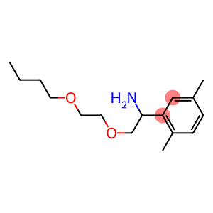 2-[1-amino-2-(2-butoxyethoxy)ethyl]-1,4-dimethylbenzene