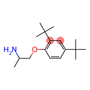 1-(2-aminopropoxy)-2,4-di-tert-butylbenzene