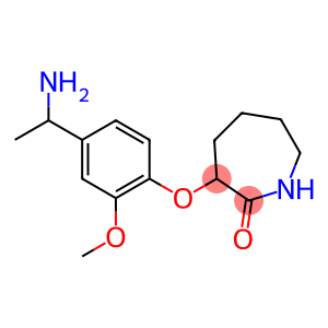 3-[4-(1-aminoethyl)-2-methoxyphenoxy]azepan-2-one