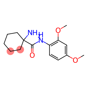 1-amino-N-(2,4-dimethoxyphenyl)cyclohexanecarboxamide