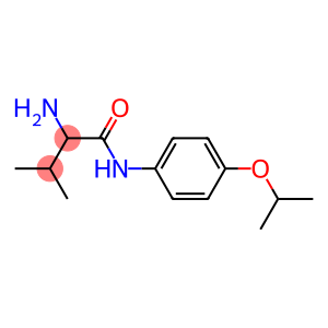 2-amino-3-methyl-N-[4-(propan-2-yloxy)phenyl]butanamide