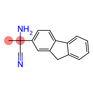 2-amino-2-(9H-fluoren-2-yl)propanenitrile