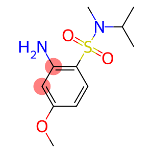 2-amino-4-methoxy-N-methyl-N-(propan-2-yl)benzene-1-sulfonamide