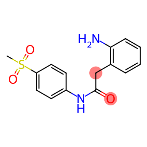 2-(2-aminophenyl)-N-(4-methanesulfonylphenyl)acetamide