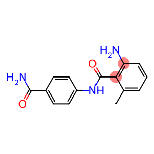 2-amino-N-(4-carbamoylphenyl)-6-methylbenzamide